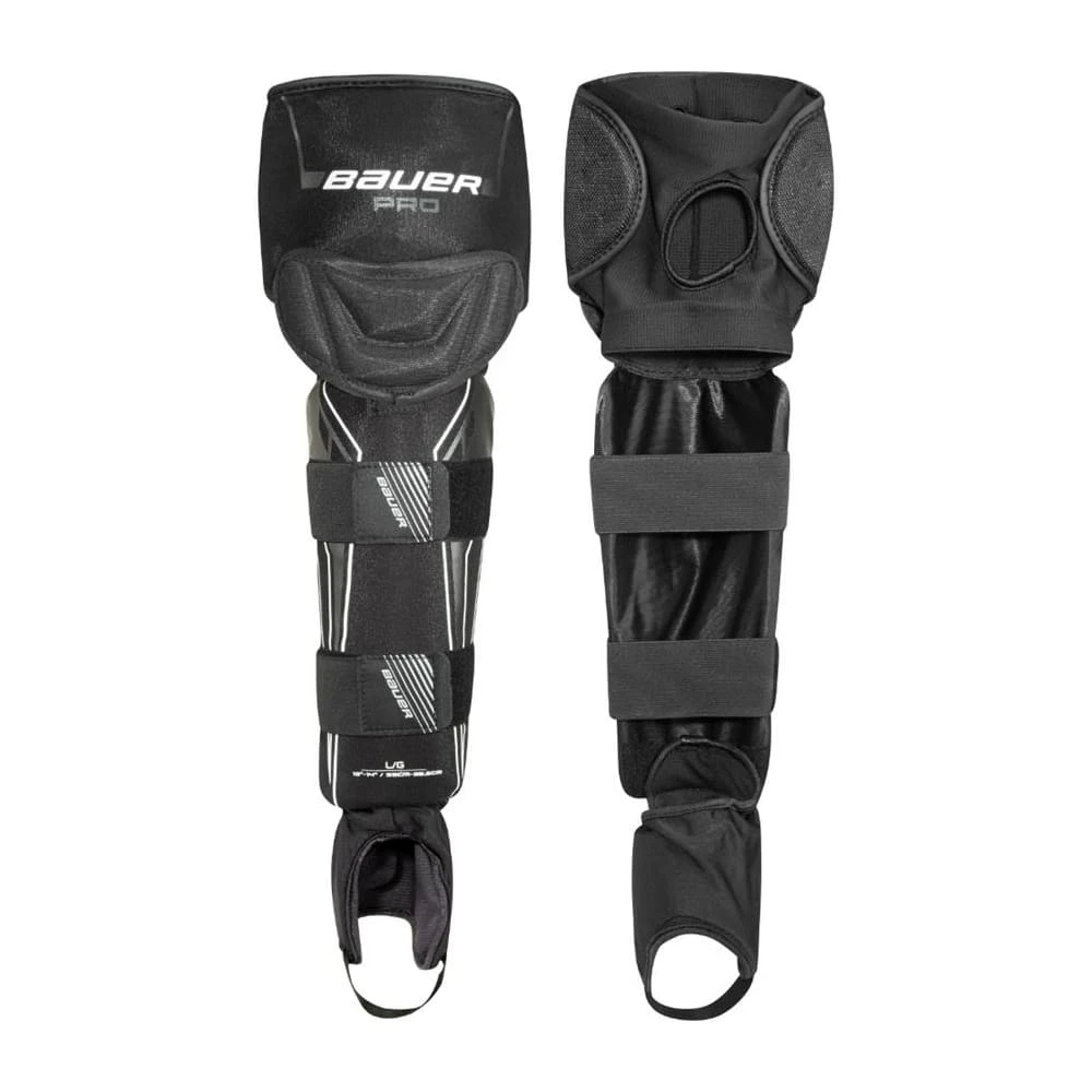 Bauer Pro Junior Ball Hockey Shin Guards 1 Bauer Pro Junior Ball Hockey Shin Guards