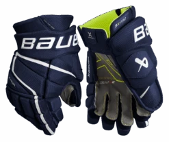 Bauer Vapor 3X Pro Junior Hockey Gloves -Bauer Sale Store 3XPRO JR PALM NAV1