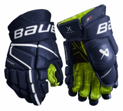 Bauer Vapor 3X Junior Hockey Gloves 13 Bauer Vapor 3X Junior Hockey Gloves -Bauer Sale Store 3X JR FRONT NAV1