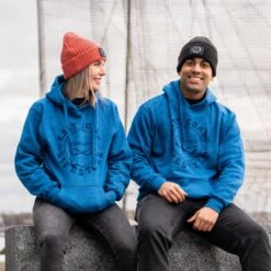 Bauer X East Coast Lifestyle Hoodie -Bauer Sale Store 666444 BLU 02