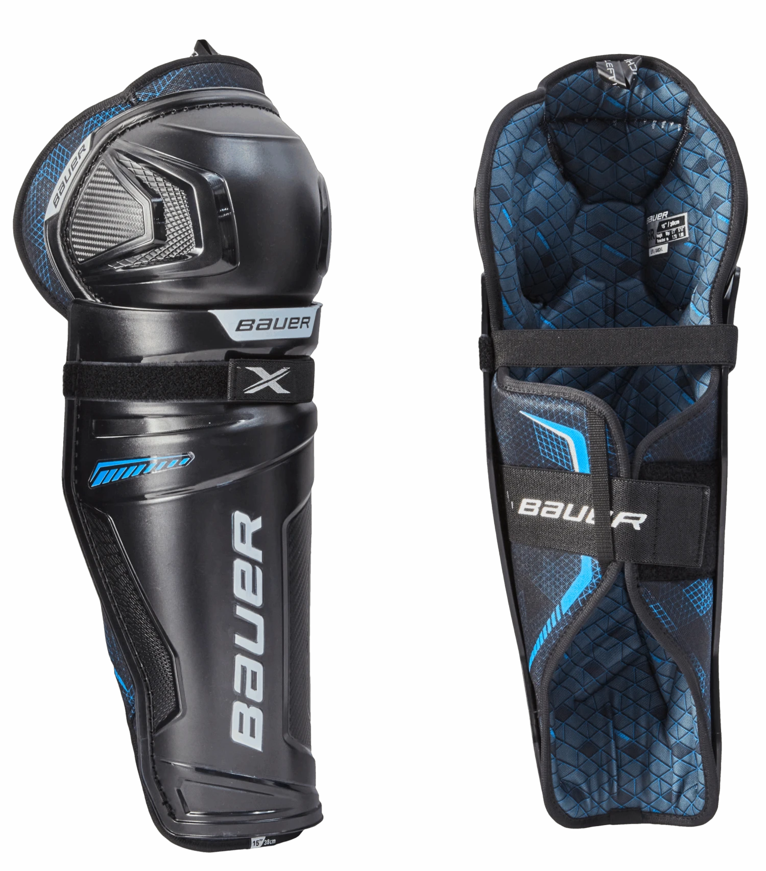 Bauer X Intermediate Shin Guards 1 Bauer X Intermediate Shin Guards
