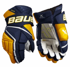 Bauer Vapor Hyperlite Senior Hockey Gloves -Bauer Sale Store HYPERLITE SR FRONT NVG2