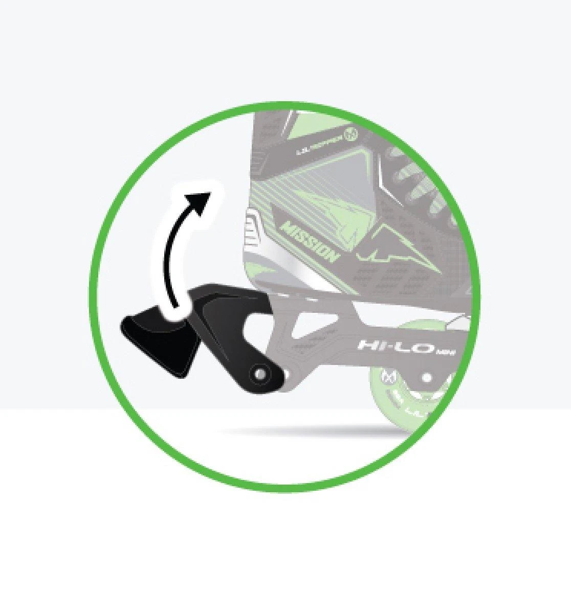 Bauer Mission Lil' Ripper Adjustable Youth Roller Skates 8 Bauer Mission Lil' Ripper Adjustable Youth Roller Skates - Image 8